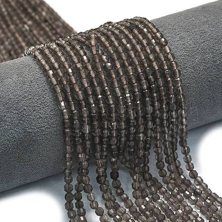 Природный дымчатый кварц нитей бисера&nbsp;G-A260-A53-01-1