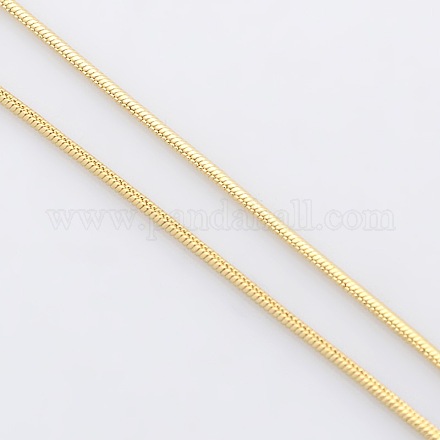Soldered Brass Snake Chain X-CHC-L002-02-1