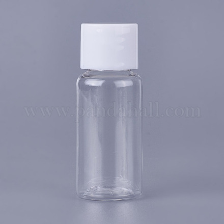 Round Shoulder Plastic Liquid Bottles MRMJ-WH0037-08A-1