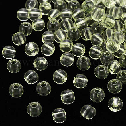 Transparente Acryl Perlen&nbsp;LS-MACR-S370-A6mm-728-1