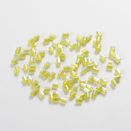 11/0 de dos abalorios de la semilla de cristal tallado CSDB164-1