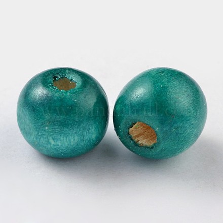 Natural Wood Beads TB12mmY-16-LF-1