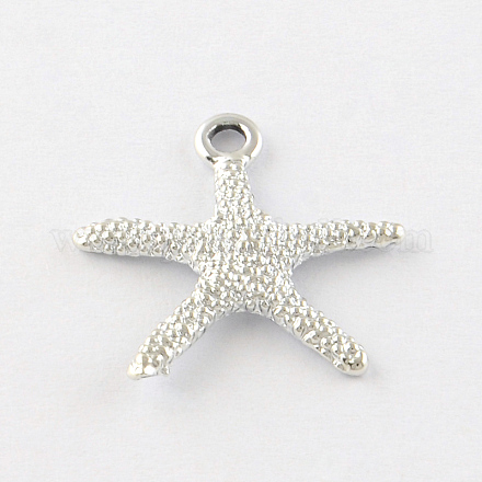 Starfish Alloy Pendants PALLOY-L171-068-1