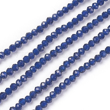 Chapelets de perles en verre transparente   GLAA-F094-A16-1