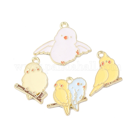 Подвески из эмали и сплава FIND-H062-02G-1