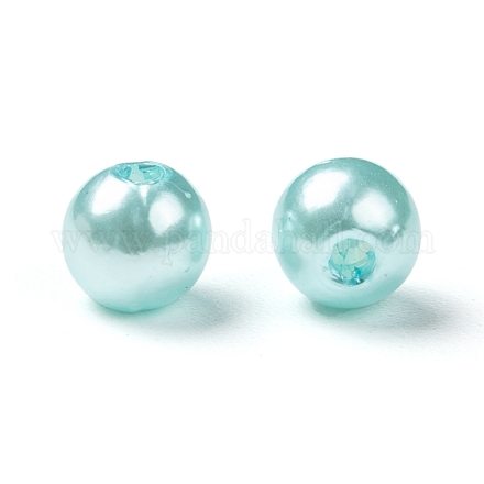 Imitation Pearl Acrylic Beads PL609-01-1