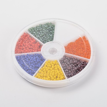 Perles rondes de semences SEED-X0038-06-1