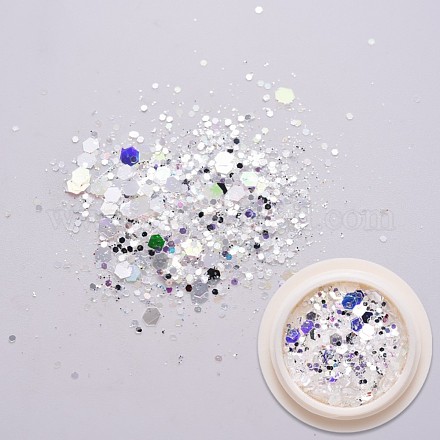 Fiocchi di polvere di glitter per unghie olografici MRMJ-T063-361A-1