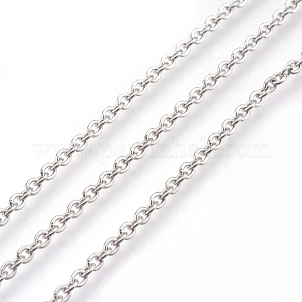 304 Stainless Steel Cable Chains CHS-R002-0.6mm-1