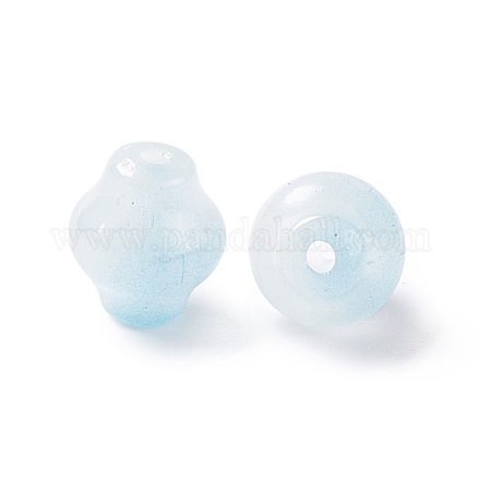 Perles de verre opaques GLAA-F117-04D-1