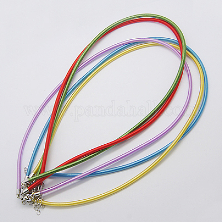 Fabricación de collares de cordón de seda X-NFS005-1