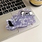 Cellulose Acetate Claw Hair Clips, Sea Lion, Medium Purple, 98x55mm