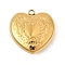304 Stainless Steel Pendants, Heart with Flower Charms, Ion Plating(IP), Stainless Steel Color, 20.5x20x6mm, Hole: 2mm