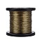 Copper Jewelry Wire, Antique Bronze, 22 Gauge, 0.6mm, about 1279.52 Feet(390m)/1000g