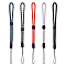20Pcs 5 Colors Knitting Nylon Lanyard Wrist Strap Phone Straps, Adjustable Wrist Rope for Purse Keychain Camera Smart Phones, Mixed Color, 22x0.45cm, 4pcs/color
