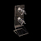 Acrylic Eyeglasses Frame Riser Display Stand, Sunglasses Rack Holder, Two Tiers, Clear, 7x6.1x19.5cm