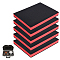 5Pcs EPE Craft Foam Pad, Rectangle, Black, 400x298x37mm