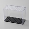 Transparent Plastic Minifigure Display Cases, Dustproof Building Block Display Box, fot Action Figure Toys Storage, Rectangle, Clear, 6.9x9.5x4.7cm
