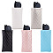 5Pcs 5 Colors Imitation Leather Sunglasses Case, Eyeglass Cases, Mixed Color, 183x92x2mm, 1pc/color