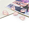 Pointed Back Resin Rhinestone Cabochons, Faceted, Teardrop, Pink, 14x10mm, 40pcs/set