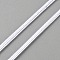 30M Polyester Braided Cord, for Clothes Accessories and Curtains Accessories, White, 3x1mm, about 32.81 Yards(30m)/Set