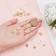 SUPERFINDINGS 24Pcs 6 Style Brass Charms KK-FH0003-86-3