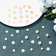 Sunnyclue 200 pièces 2 styles de perles d'espacement en laiton KK-SC0002-95-4