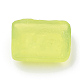 樹脂カボション  長方形  緑黄  17x13x6mm CRES-N015-01F-2