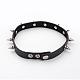 Punk Rock Style Cowhide Leather Choker Necklaces NJEW-D287-07-3