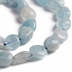 Natural Aquamarine Beads Strands X-G-D0002-D54-3