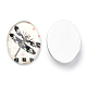 Cabujones de vidrio flatback&nbsp;LS-X-GGLA-S034-25x18-007-2