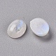 Cabochons naturels en pierre de lune arc-en-ciel G-L540-C-01-2