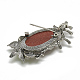 Synthetic/Natural Mixed Stone Brooch/Pendants G-T101-25-3