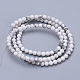 Chapelets de perles en howlite naturelle G-S281-32-3mm-2
