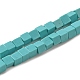 Chapelets de perles en turquoise synthétique G-B064-A46-1