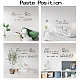 PVC Quotes Wall Sticker DIY-WH0200-006-3