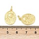 Латунные подвески KK-S527-25G-3