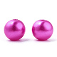 Perline di perle imitazione plastica abs verniciate a spruzzo OACR-T015-05B-14-2