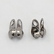 Iron Bead Tips Knot Covers E687Y-B-1