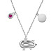 Ожерелья с подвесками shegrace 925 из стерлингового серебра JN860A-1