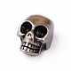 Skull1 304 Stainless Steel Beads STAS-D094-AS-1