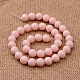 Polished Round Grade A Shell Pearl Bead Strands BSHE-M027-6mm-14-2