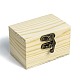 Unfertige Aufbewahrungsbox aus Holz CON-C008-03-1