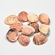 Perles de coquillage naturel teintées BSHE-O007-54B-1