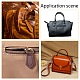 Wadorn 8 pièces 4 couleurs accessoires de sac en cuir véritable FIND-WR0003-86-4