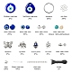 Kits de fabrication de porte-clés de bricolage DIY-LS0003-86-3