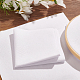 Benecreat 14 ピース白綿刺繍生地  7.9 インチ正方形のラミー綿布手作り刺繍植木鉢装飾 DIY-BC0005-98-4