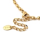 201 bracelets chaîne en perles de rugby en acier inoxydable BJEW-G696-01B-G-3