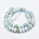 Chapelets de perles en aigue-marine naturelle G-K246-01-2