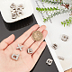 WADORN 26pcs Rhinestone Letter Slide Charms FIND-WH0120-12P-3